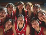 千葉県　女子バスケットボール部　集合写真　#部活　#運動部　#バスケ部　#バスケットボール部　#AI美少女　　
